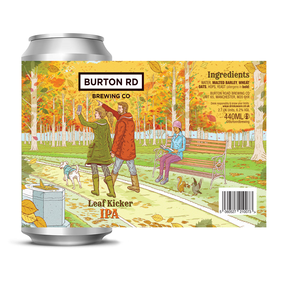 Leaf Kicker IPA 6.2 440ml Burton Road Brewing Co