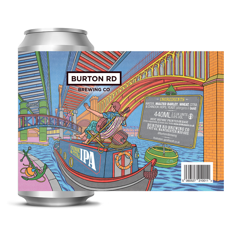 IPA - Chinook and Citra, 5.6%, 440ml (REDUCED)